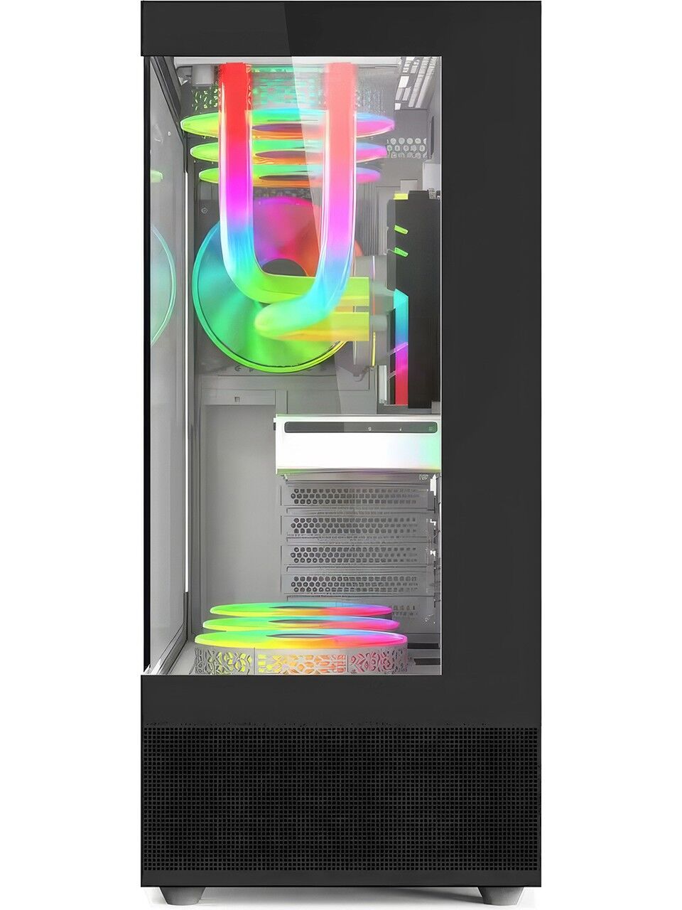 IZOLY NextGen K-X Ryzen 5 7500F 32GB 1TB M.2 NVMe RTX 4070 Super 12GB 27''200HZ 240mm Masaüstü Bilgisayarı