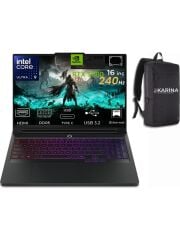 Lenovo Legion Pro 7 Intel Core Ultra 9 275HX 83F5004STR-K20 40GB 2tb RTX5080 16GB W11PRO 16'' 240Hz Wqxga Taşınabilir Bilgisayar
